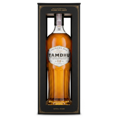 WHISKY TAMDHU 12YO 43% 0,7L