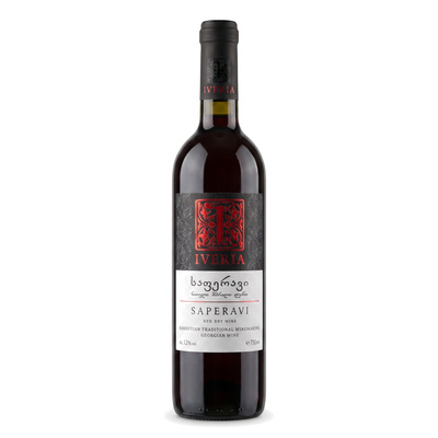 Wino Iveria Wine Saperavi Red dry 12% 0,75
