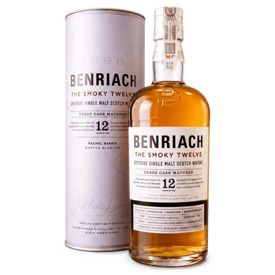 WHISKY BENRIACH 12YO THE SMOKY TWELVE  46% 0,7L
