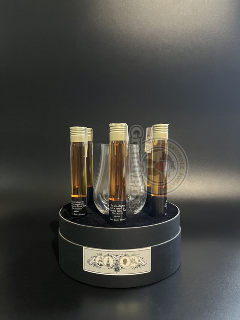 FLOR DE CANA TASTING SET (6*25ML)(4yo;5yo;7yo;12yo;18yo;25yo) 39,58% 0,15L