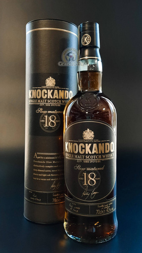 WHISKY KNOCKANDO 18YO 43%  0,7L