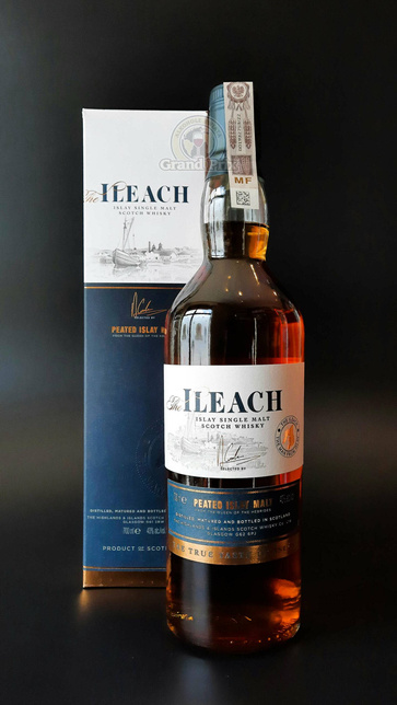 WHISKY ILEACH PEATED SINGLE MALT 40%  0,7L