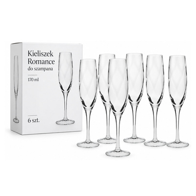 Kieliszek Romance do szampana 170 ml 6 szt