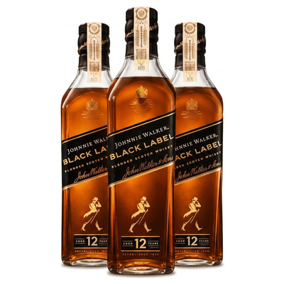 Whisky Johnnie Walker Black Lebel 0,7l 3 butelki