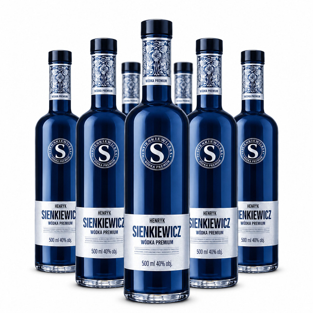 Wódka Sienkiewicz 0,5l 6 butelek
