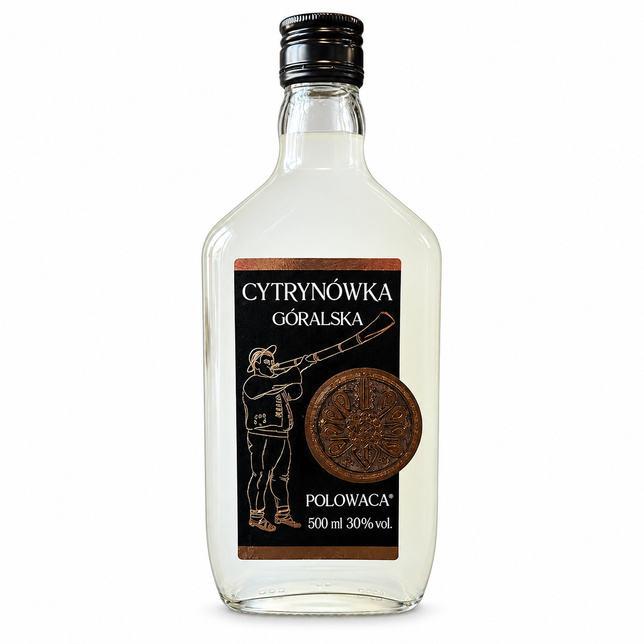 Wódka Polowaca Cytrynówka Góralska 0,5L 30%
