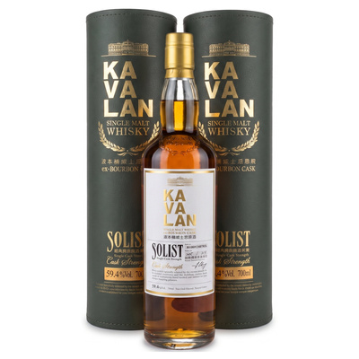 WHISKY KAVALAN SOLIST BOURBON 59,4% 0,7L