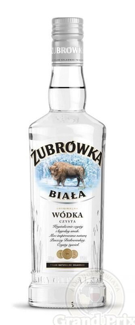 ŻUBRÓWKA BIAŁA 40% 0,5L