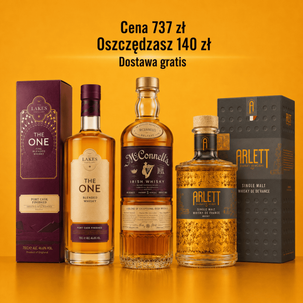 Zestaw Degustacyjny Whisky Premium – Beczki Świata