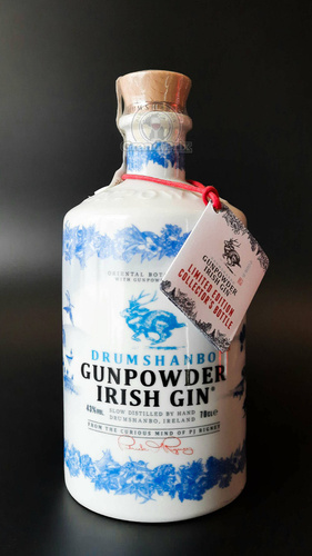 GIN DRUMSHANBO GUNPOWDER IRISH GIN CERAMIC BOTTLE 43% 0,7L