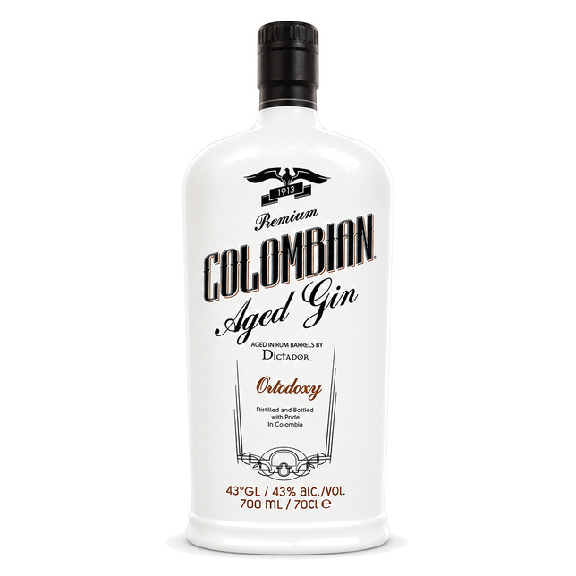 GIN DICTADOR ORTODOXY COLOMBIAN AGED WHITE 43% 0.7L