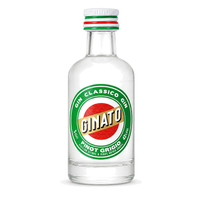 Mini GIN Ginato Pinot Grigio &amp; Sicilian Lemon 0,05L 43