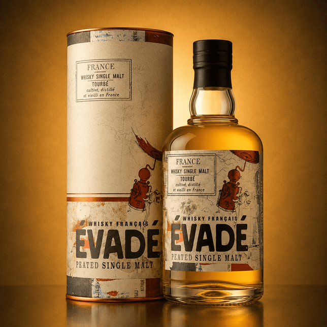 Whisky EVADE Single Malt Peated 43% 0,7L
