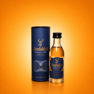 Mini. Whisky GLENFIDDICH RESERVE CASK SHERRY 40% 50ML