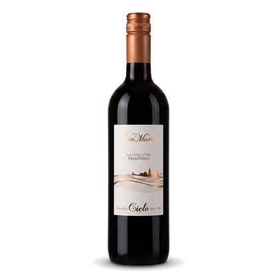 WINO VIA MARE SANGIOVESE-PRIMITIVO PUGLIA IGT 0,75L