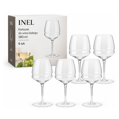 Kieliszek INEL do wina białego 580 ml 6 szt