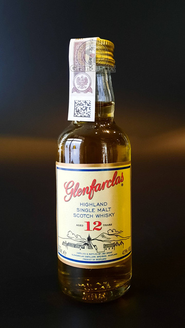 MINI WHISKY GLENFARCLAS 12YO 43% 50ML
