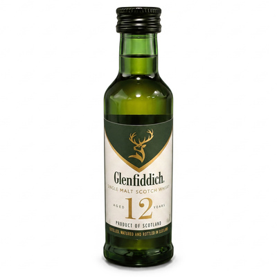 Mini WHISKY GLENFIDDICH 12YO 40% 50ML