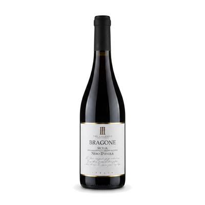 Wino Bragone Nero d'Avola Tre Colonne DOC 0,75 L