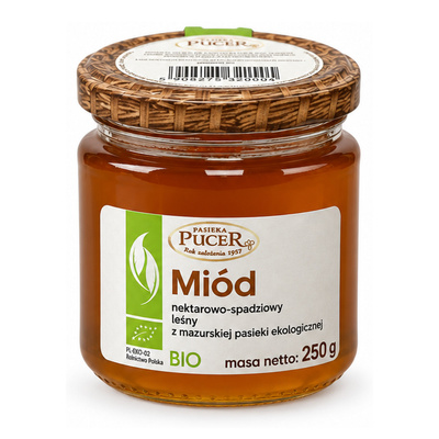 MIÓD PUCER LEŚNY EKO 250g