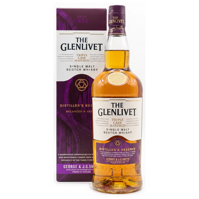 WHISKY GLENLIVET MASTER DISTILLERS RESERVE SMALL BATCH 40% 1L