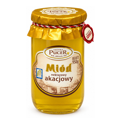 MIÓD PUCER AKACJOWY 950g