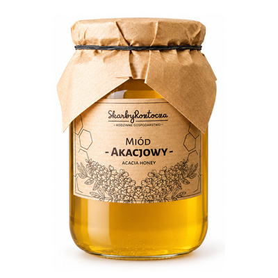 Miód z Roztocza Akacjowy - 1000g