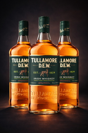 Whisky TULLAMORE 40% 0,7l 3 butelki
