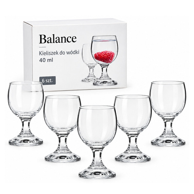 Kieliszek Balance do wódki 40 ml 6 szt