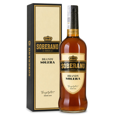 BRANDY SOBERANO SOLERA 36% 0,7L