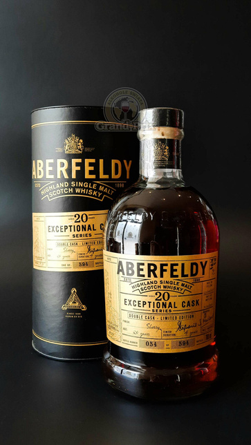 WHISKY ABERFELDY 20YO DOUBLE CASK 54% 0,7L (CASK NR.118)