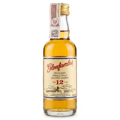 MINI WHISKY GLENFARCLAS 12YO 43% 50ML