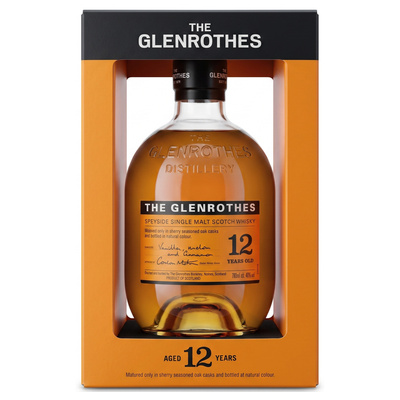WHISKY GLENROTHES 12YO  40%  0,7L