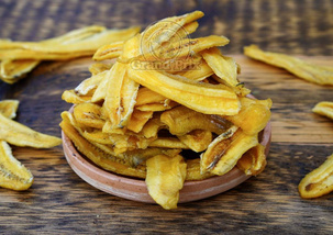 Banany plastry naturalnie suszone 250g