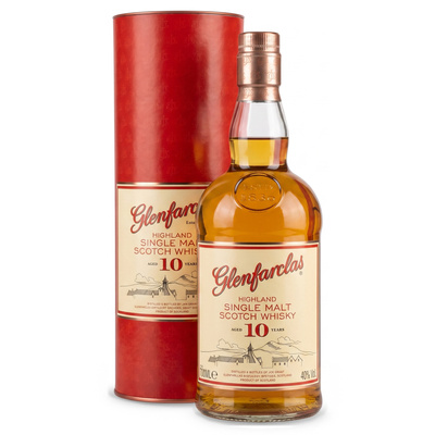 WHISKY GLENFARCLAS 10YO 40%  0,7L