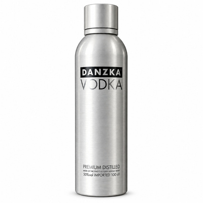 WÓDKA DANZKA VODKA BLACK "FIFTY" 50% 1L