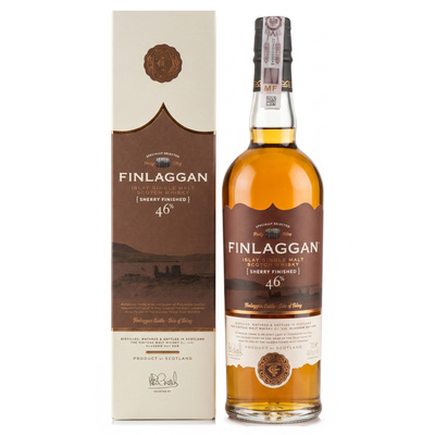 WHISKY FINLAGGAN SHERRY FINISH  46%  0.7L