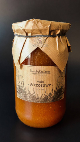 Miód z Roztocza Wrzosowy 1000g