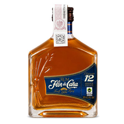 FLOR DE CANA 12YO 40% 50ML