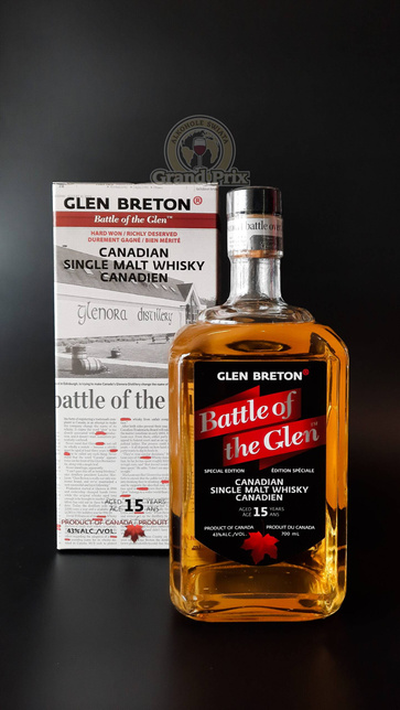 GLEN BRETON 15YO BATTLE OF THE GLEN 43% 0,7L