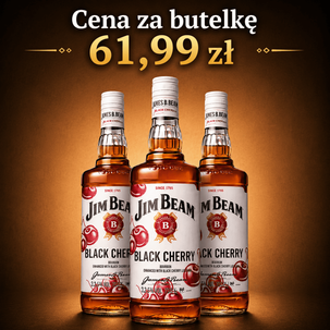 Whisky JIM BEAM RED STAG 32,5% 0,7l 3 butelki