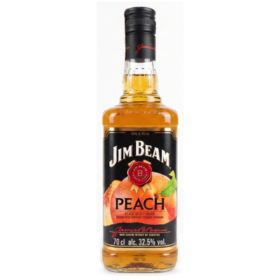 BOURBON JIM BEAM PEACH  32,5%  0,7L