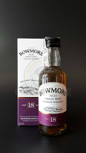 BOWMORE 18YO  43%  50ML