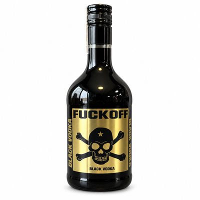 WÓDKA Fuckoff BLACK VODKA 0,7l 40%