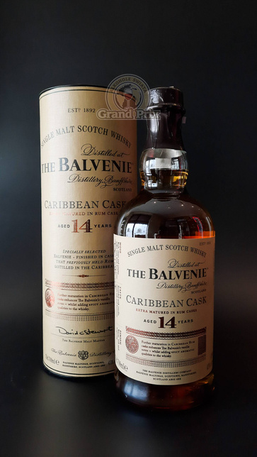 WHISKY BALVENIE 14YO CARRIBEAN CASK 43% 0,7L
