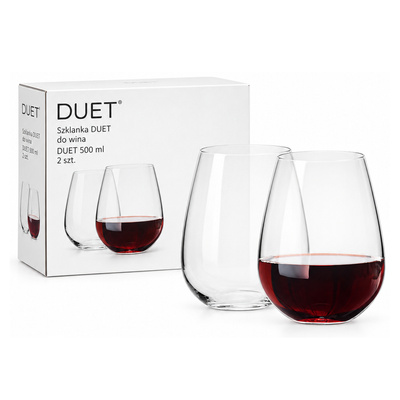 Szklanka DUET do wina DUET 500 ml 2 szt