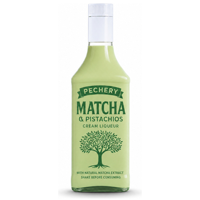 Likier PECHERY Matcha Pistachio 17% 0,7L