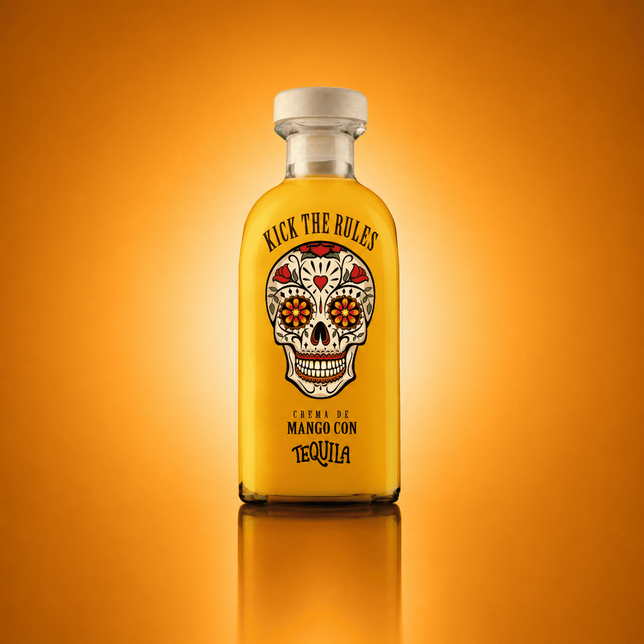 Likier KICK THE RULES Tequila Cream Mango 15% 0,7L