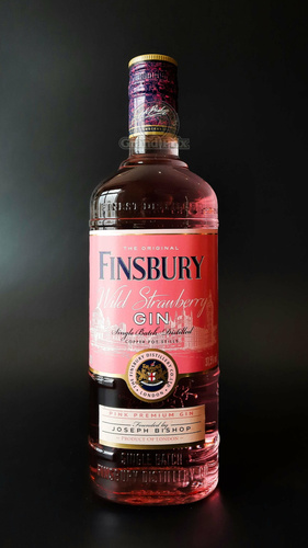 GIN FINSBURY WILD STRAWBERRY 37,5%  0,7L