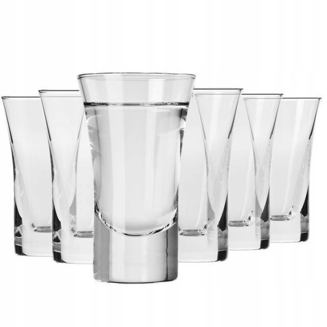 Kieliszek Shot do wódki i tequili 45 ml 6 szt